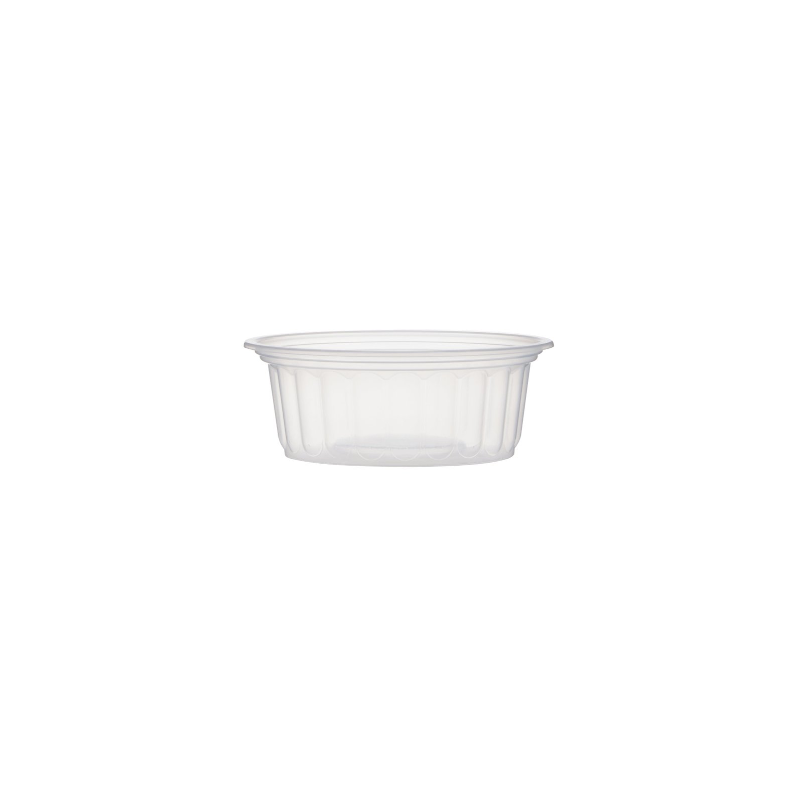 250cc MW Clear + Lid (500pcs)