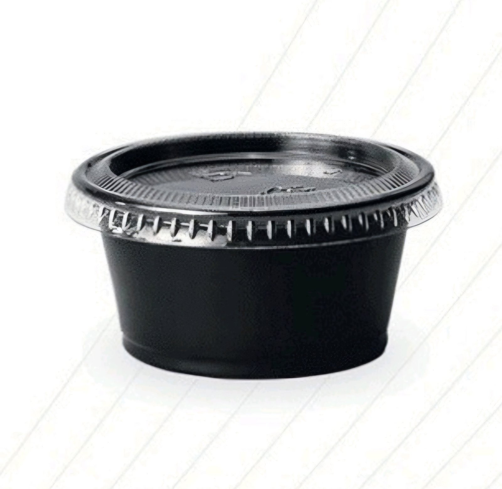 2oz Black Souffle Cup - 2000pcs