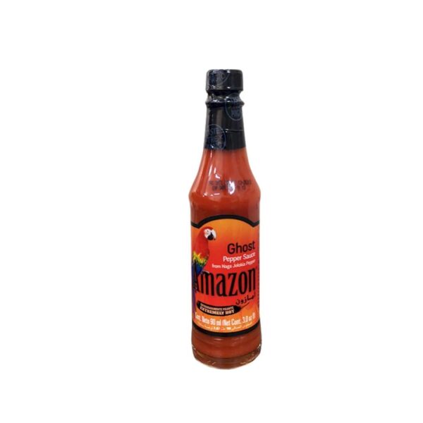 AMAZON GHOST PEPPER SAUCE 12x3.0oz (90ml))