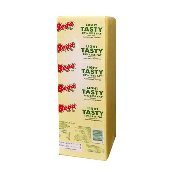 BEGA SO LIGHT TASTY CHEDDAR CHEESE 10x2kg(25% RED.FAT)