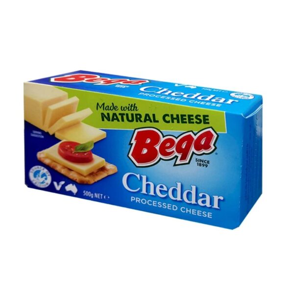 BEGA PROCESSED CHEESE BLOCK 18x500g