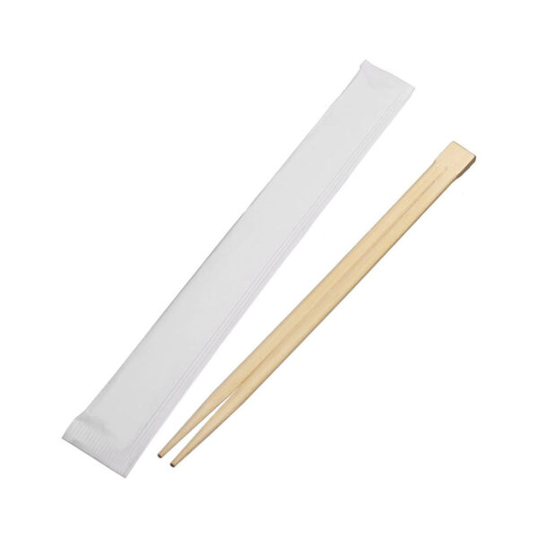 Wooden Chopsticks - Paper Wrapped - 1000 Pcs