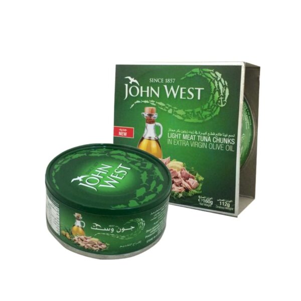 JOHNWEST LM TUNA CHUNK EVOO 24x160g (3715)