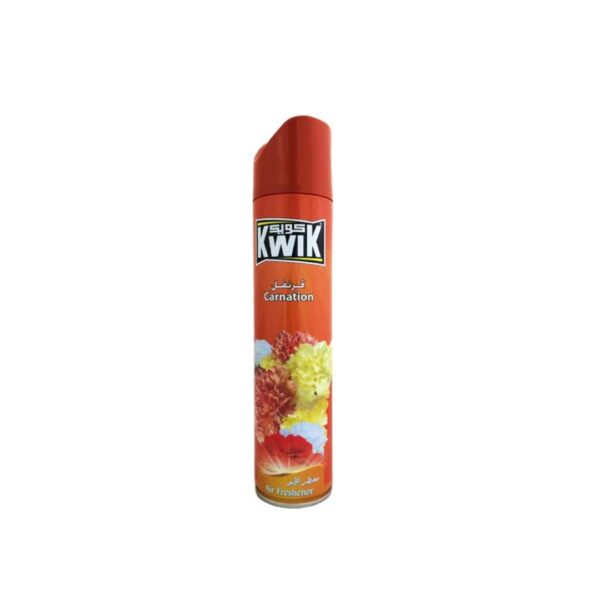 KWIK CARNATION FLOWER AIR FRESHNER 48x300ml