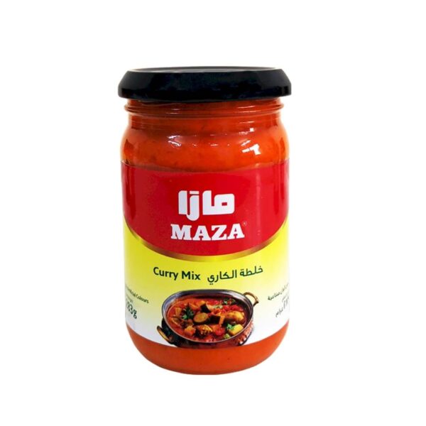 MAZA RED CURRY SAUCE JAR 12x283g