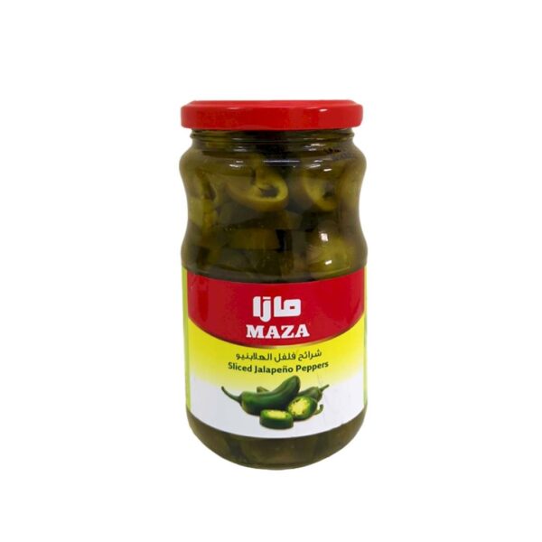 MAZA SLICED JALAPENOS JAR 12x350g