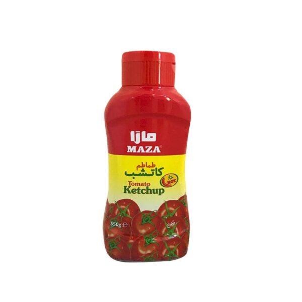 MAZA TOMATO KETCHUP (PLASTIC) HOT 18x550g