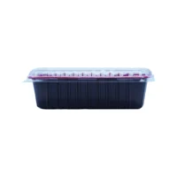 Red and Black Container 1000ml + Ops Lid - 300Pcs - Image 3