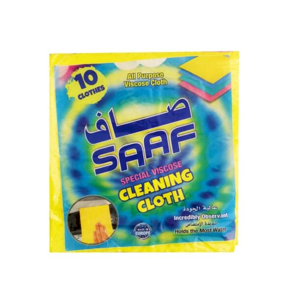 SAAF CLEANING CLOTH (VISCOSE) 1x (10 PCS)